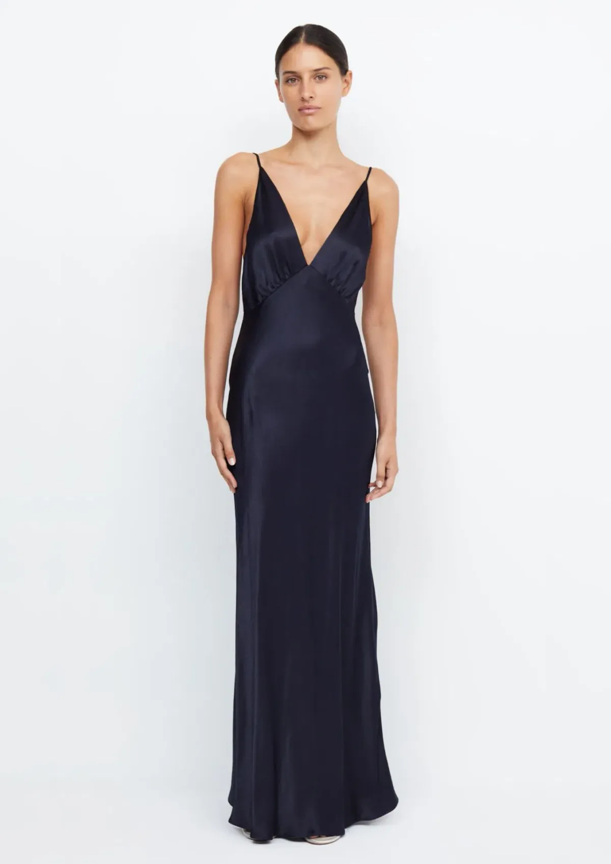 Bec & Bridge Moon Dance V Maxi Dress Ink Size 12 for rent on The Volte - main image