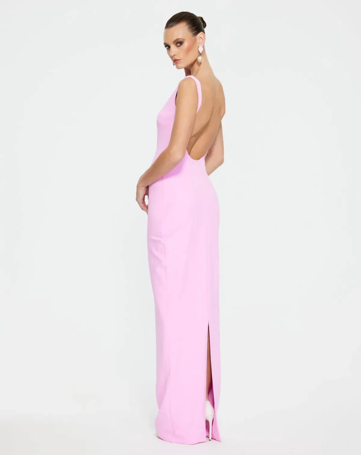 Effie Kats Verona Gown Taffy Pink Size XS / AU 6 - Image 2