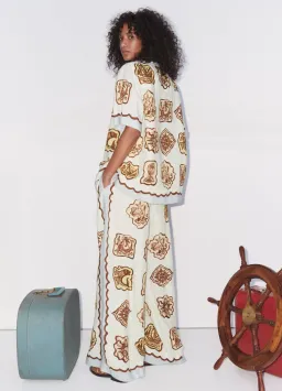 Alemais Relic Shirt & Pant Set Print Size 14 for rent on The Volte - image 3