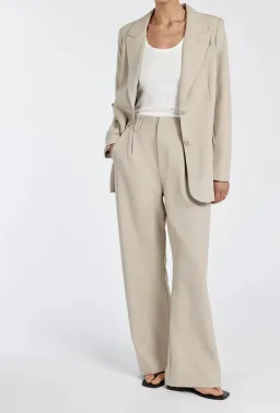 Dissh Celine Longline Vest & Pants Set in Pebble Size 12 for rent on The Volte - image 3