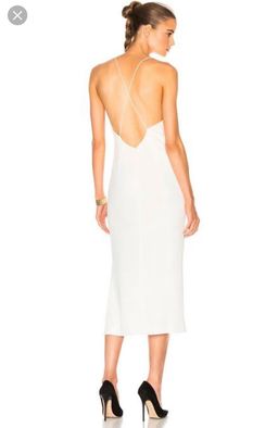 Dion Lee White wash Fine Line Dress Size 6 for rent on The Volte - image 2
