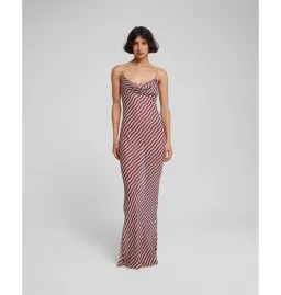 Rat & Boa Assisi Dress Burgundy Size AU 8 for rent on The Volte - image 1