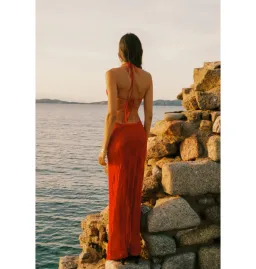 Asta Resort Klara Dress Rossa Size XS / AU 6 for rent on The Volte - image 4
