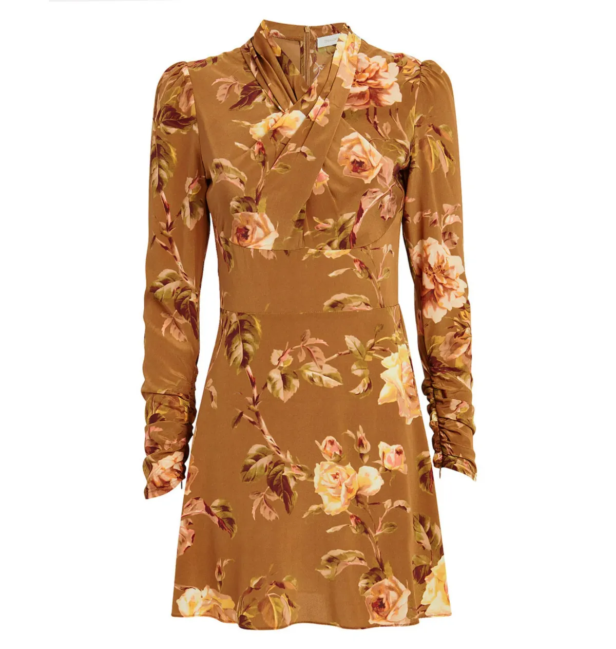 Zimmermann Resistance Silk Twist Mini Dress Floral Size 0 / AU 8 - Image 5