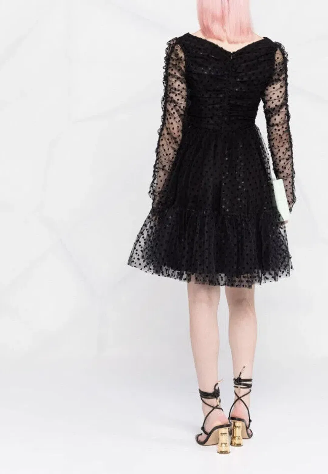 Zimmermann Ballet Tulle Mini Dress Black Size 1 / AU 10 for rent on The Volte - main image