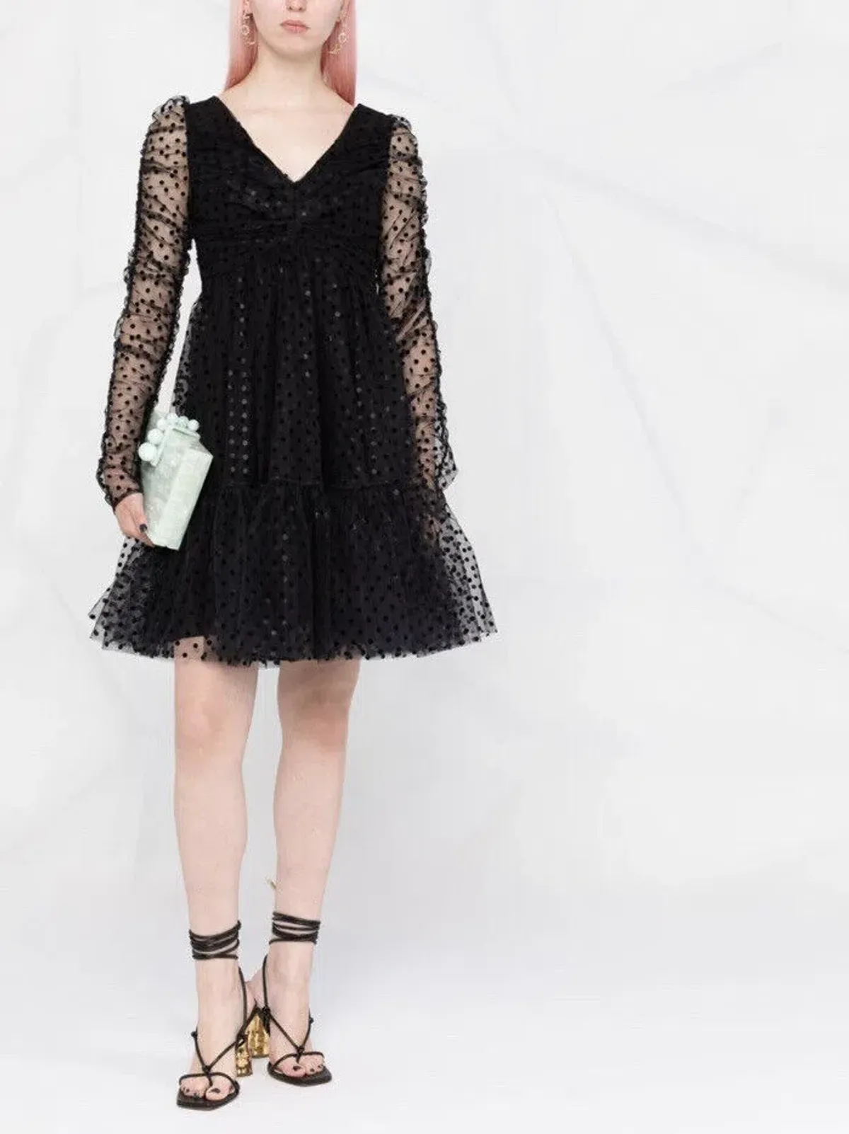 Zimmermann Ballet Tulle Mini Dress Black Size 1 / AU 10 - Image 1