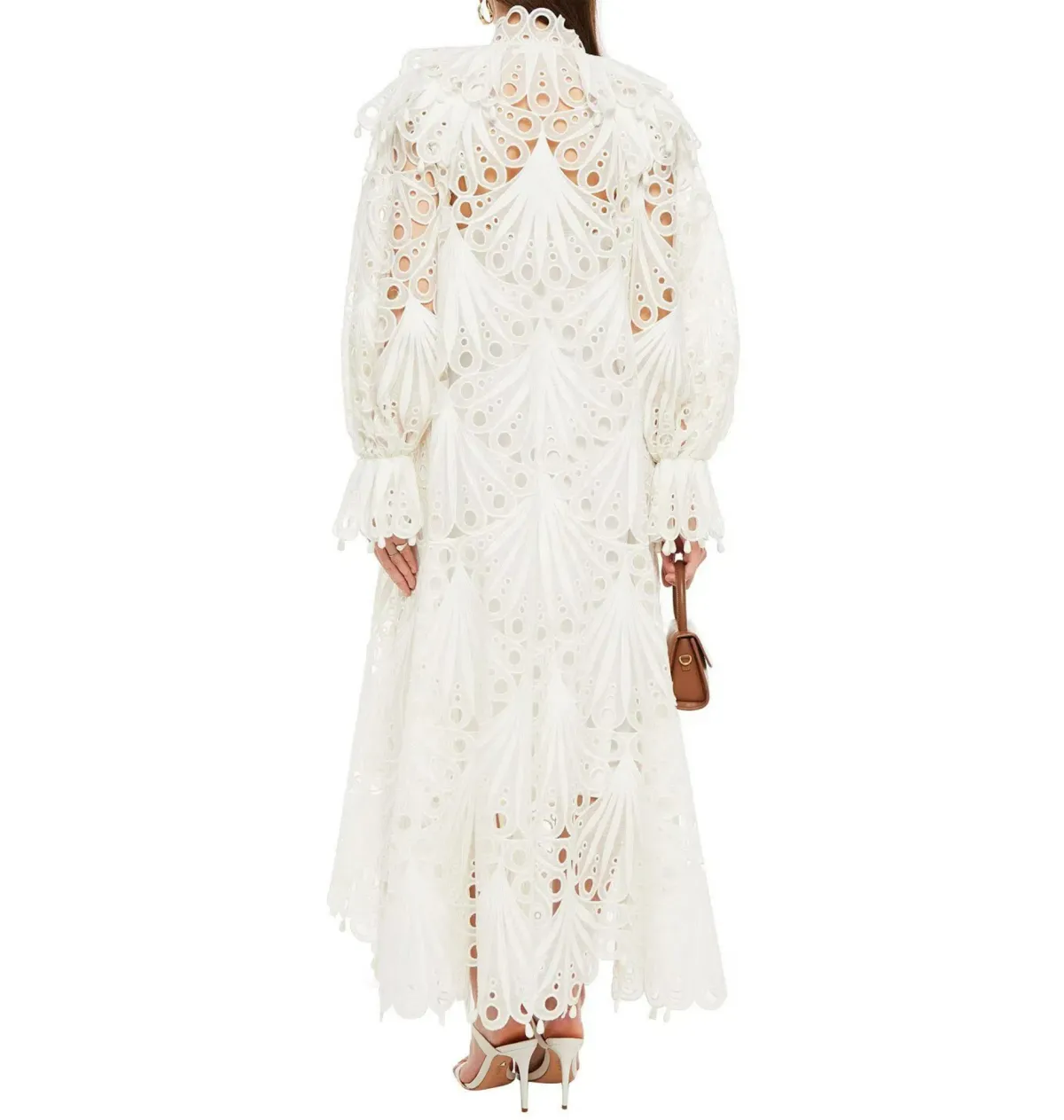 Zimmermann Glassy Bubble Gown Ivory Size 0 / AU 8 - Image 2