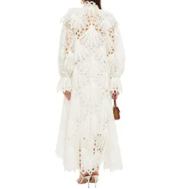 Zimmermann Glassy Bubble Gown Ivory Size 0 / AU 8 for rent on The Volte - image 2