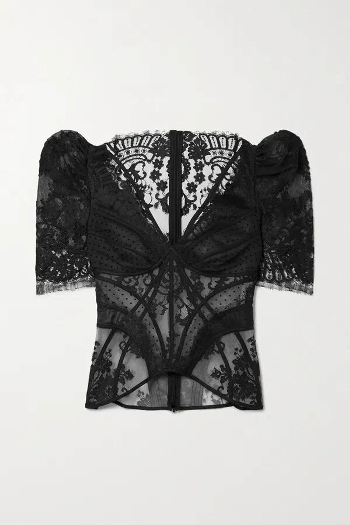 Zimmermann Dancer Lace Bodice Black Size 0 / AU 8 - Image 5