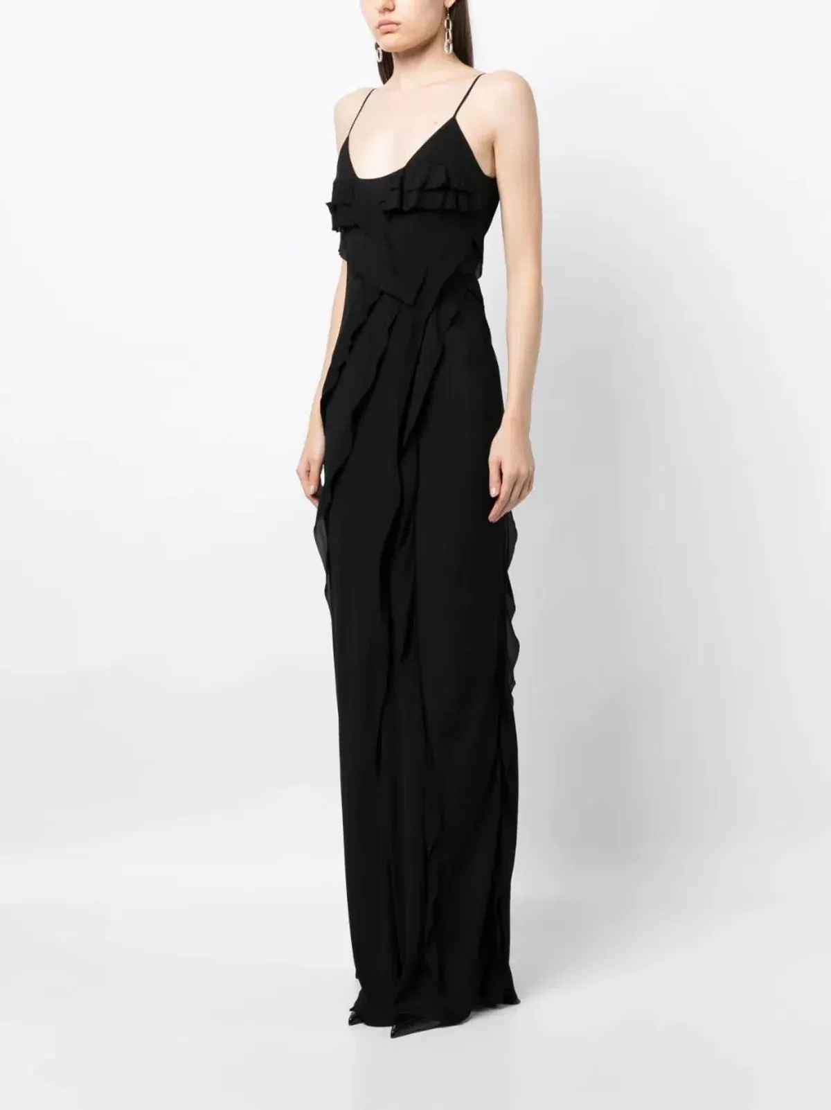 Rachel Gilbert Delfy Maxi Dress in Black Size 3 (AU 12) - Image 2