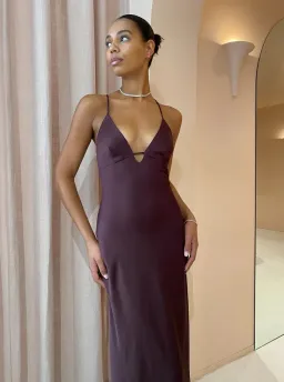 Manning Cartell Time to Shine Maxi Dress in Truffle Size 12 for rent on The Volte - image 2