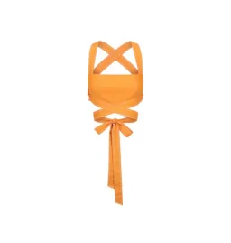 Hansen and Gretel Pepe Cutout Top and Marielle Maxi Skirt Tangerine Size AU 6 for rent on The Volte - image 4