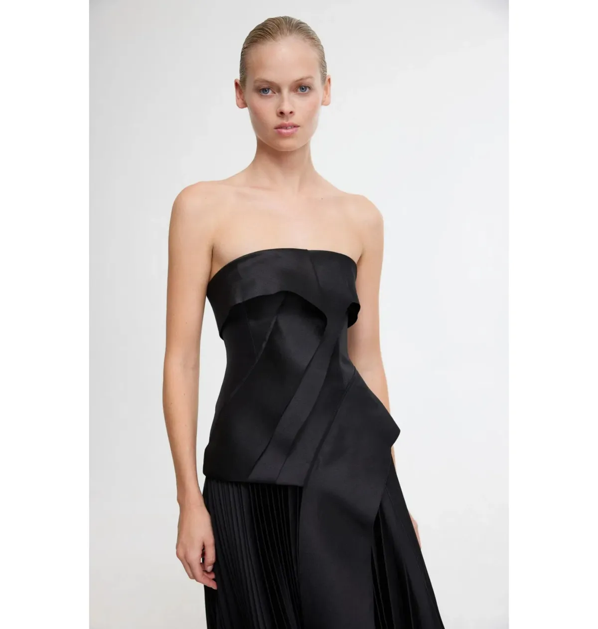 Acler Hammil Midi Dress Black Size AU 8 - Image 3