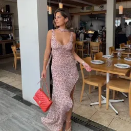 Arcina Ori Amelie Dress In Floral Pink Size 8 /S for rent on The Volte - image 1