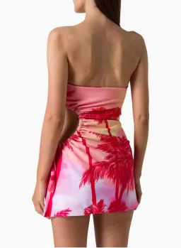 Cin Cin Ace Cut Out Mini Dress Palm Size XS / AU 6 for rent on The Volte - image 2