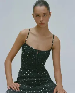 Realisation Par The Carolin Midi Dress Spot Size XS / AU 6 for rent on The Volte - image 3