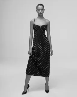 Realisation Par The Carolin Midi Dress Spot Size XS / AU 6 for rent on The Volte - image 2