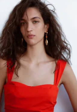 Sir The Label Dahlia Balconette Gown Tangerine Size 10 for rent on The Volte - image 5