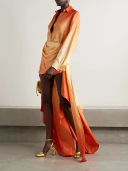 Zimmermann Tranquility Scarf Shirt and Mini Skirt Set Red Fields Size 0 / AU 8 for rent on The Volte - image 1