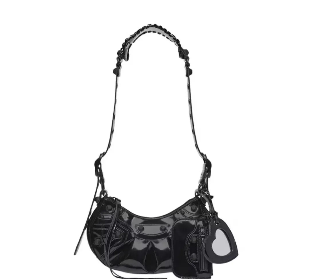 Balenciaga Le Cagole Patent Leather Handbag for rent on The Volte - main image