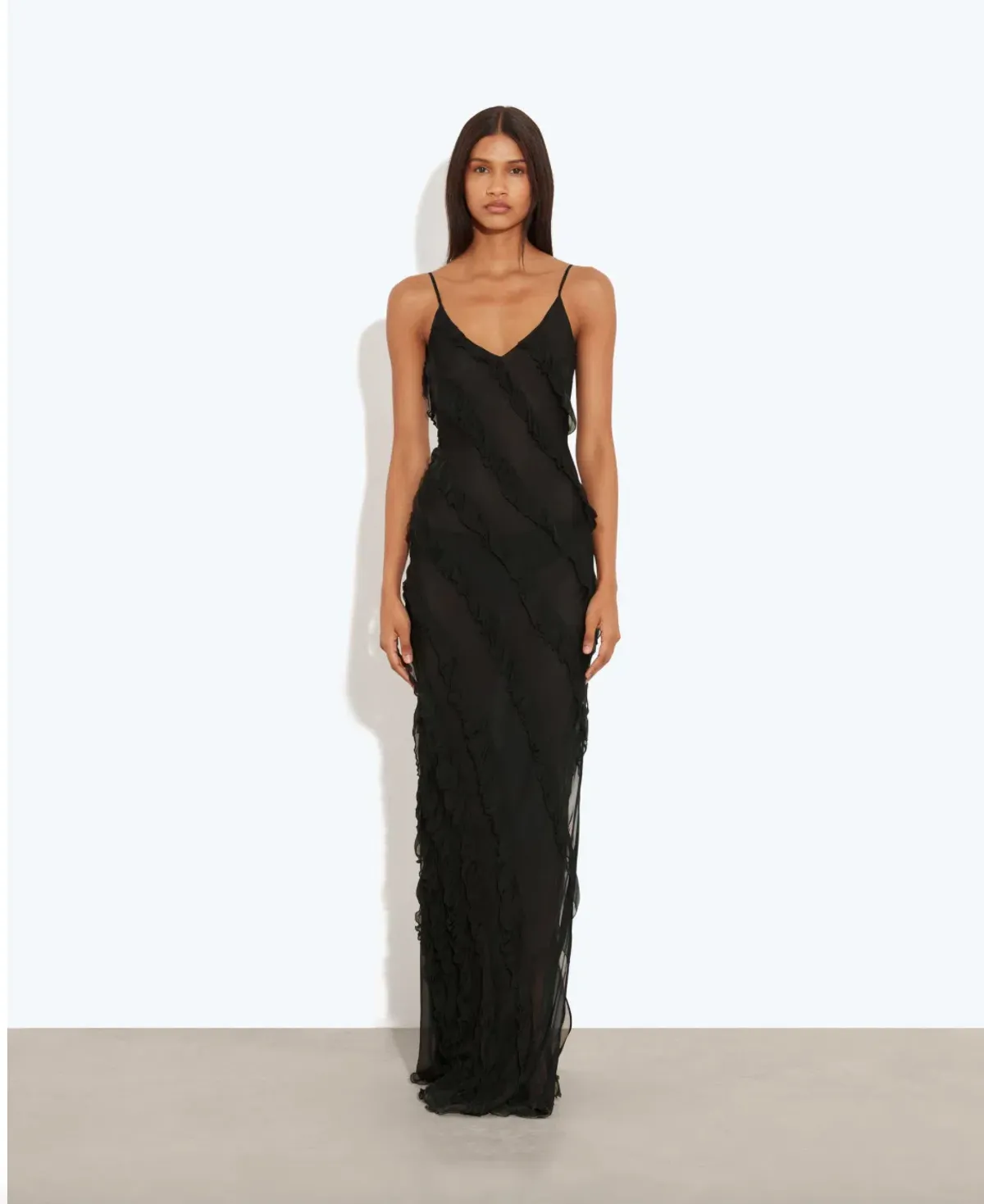 Rat & Boa Selena Maxi Dress Black Size XS / AU 6 - Image 1
