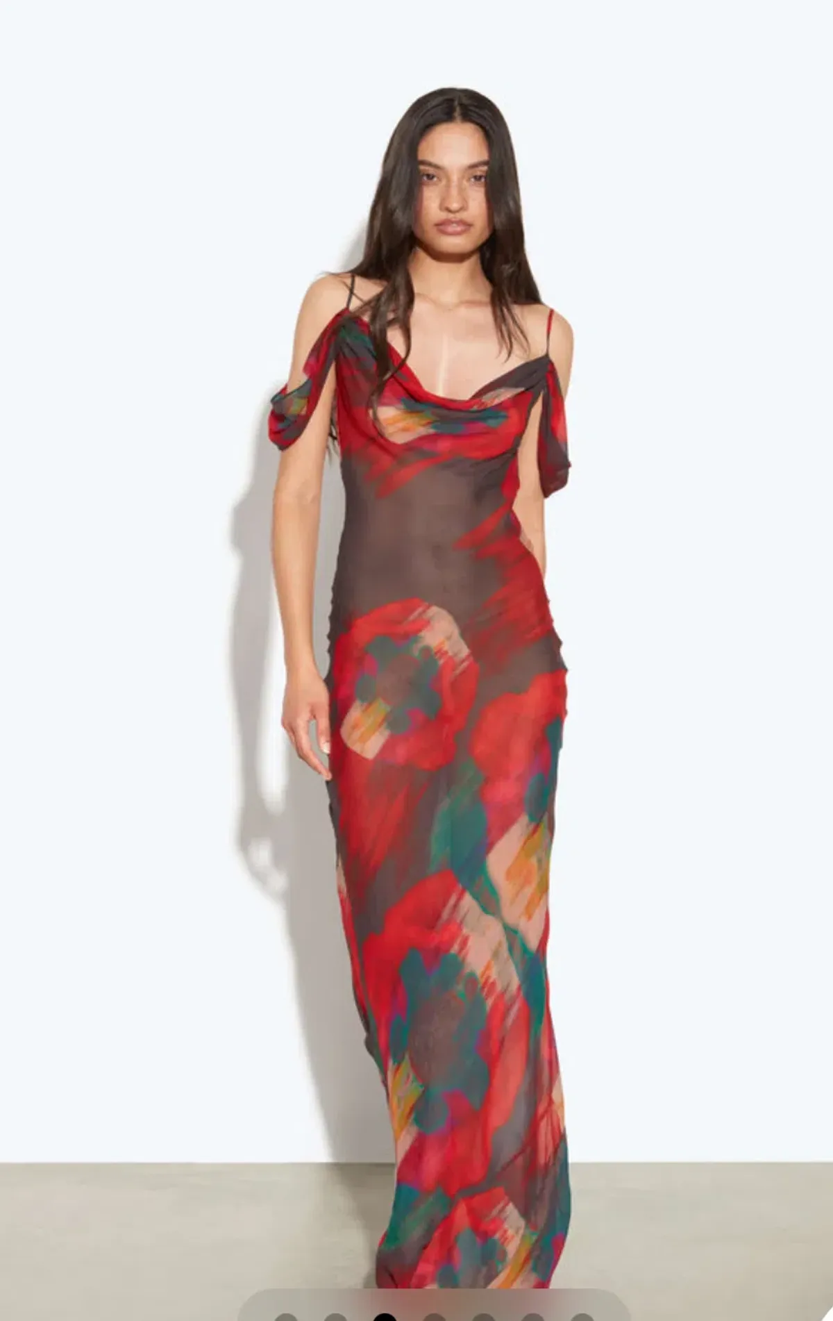 Rat & Boa Adriana Dress Print Size S / AU 8 - Image 1
