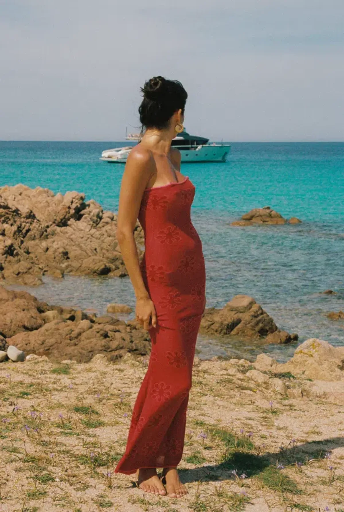 Asta Resort Monica Dress Wine Size AU 8 - Image 1