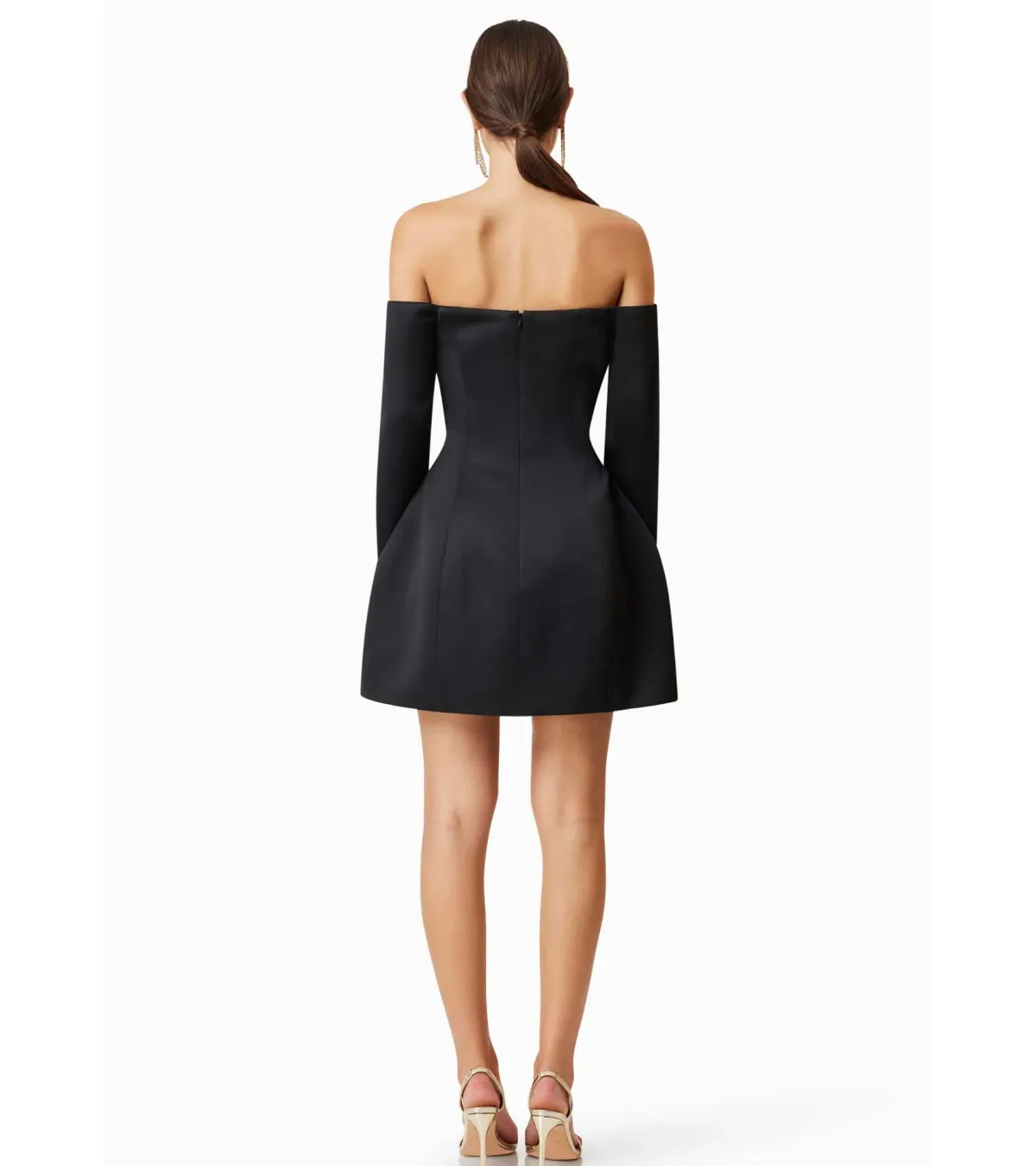 Elliatt Vida Dress Black Size S/Au 8 - Image 3