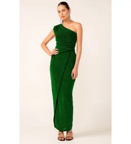 Sacha Drake Valedictory Dress In Emerald Green Size 10 for rent on The Volte - image 1