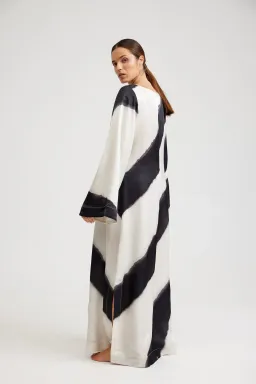 Aston Studio Heidi Dress Nero/Milk Size 14 for rent on The Volte - image 3