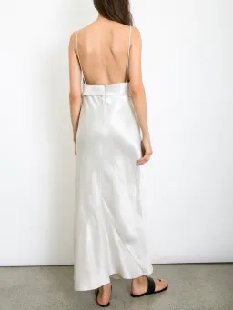Christopher Esber Dune Structured Cami Dress Raw Silver Size 8 for rent on The Volte - image 3