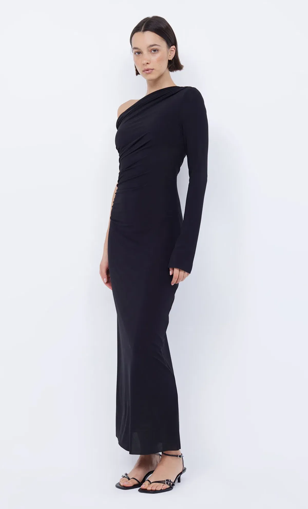 Bec & Bridge Nabila Aysm Midi Dress Black SIze 8 - Image 2