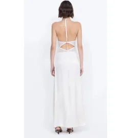 Bec & Bridge Santal Halter Maxi Dress Ivory Size AU 8 for rent on The Volte - image 5
