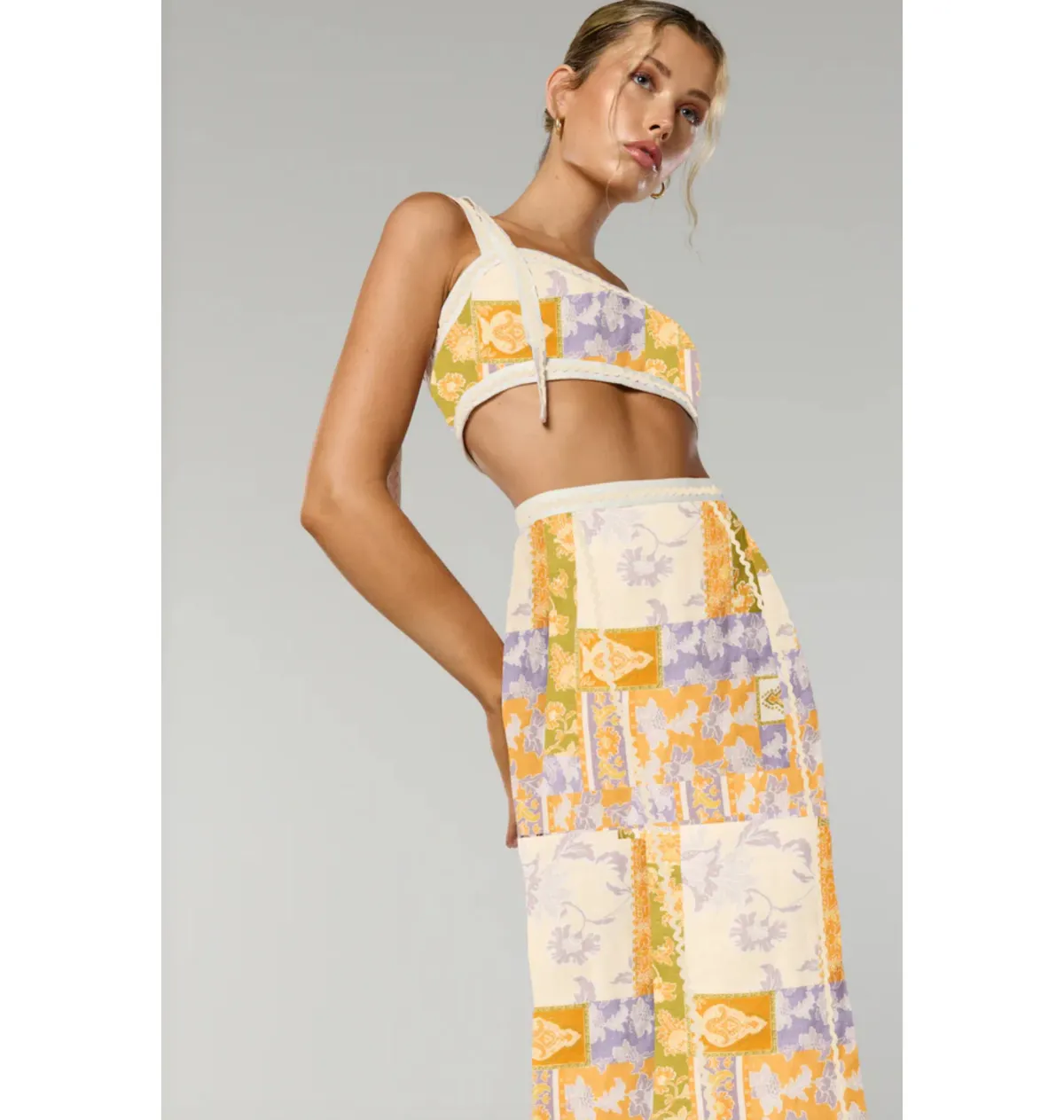 Winona Billie Crop and Skirt Set Print Size AU 12 - Image 2