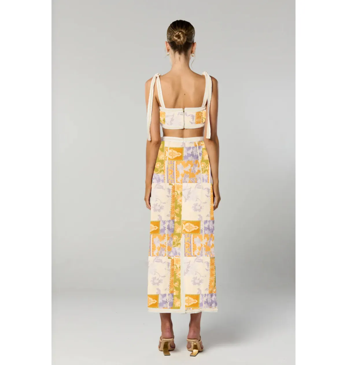 Winona Billie Crop and Skirt Set Print Size AU 12 - Image 3