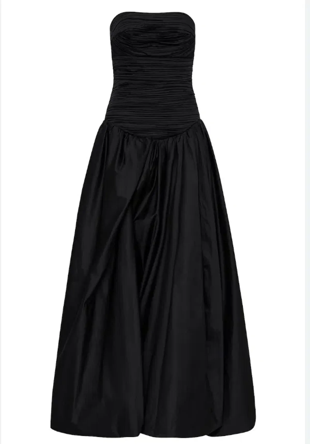 Aje Violette Bubble Hem Maxi Dress Black Size AU 10 - Image 5