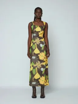 Wynn Hamlyn Ella Maxi Dress Acid Flowers Size AU 8 for rent on The Volte - image 1