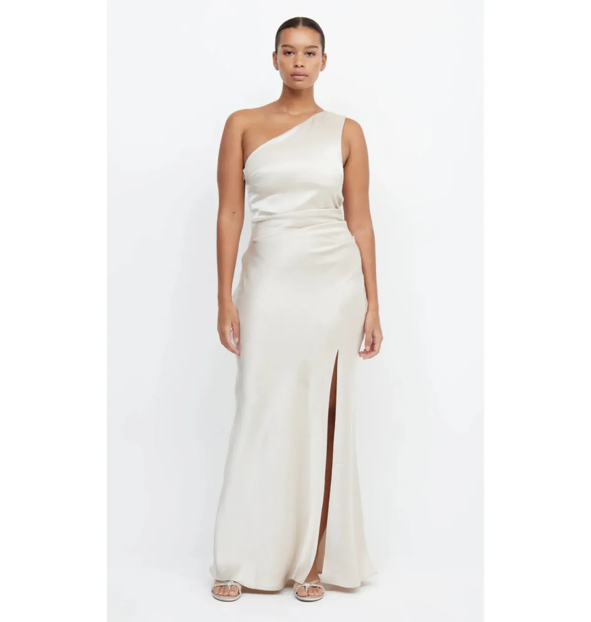 Bec & Bridge The Dreamer Asym Dress Sand Size AU 8 - Image 1