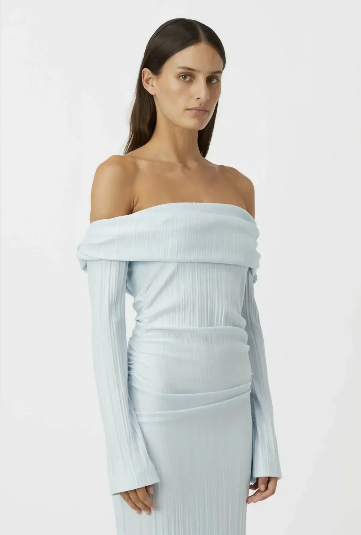 Camilla And Marc Shaw Dress In Sky Blue Size Au 10 - Image 3