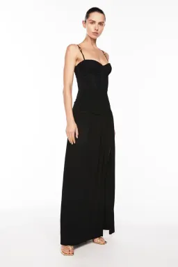 Manning Cartell Double Time Pleat Dress Black Size 12 for rent on The Volte - image 5