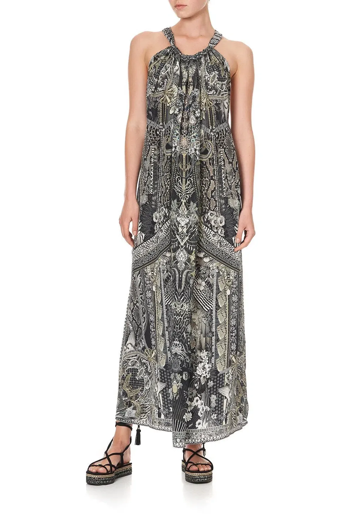 Camilla Drawstring Dress in One Tribe One Size - Image 2