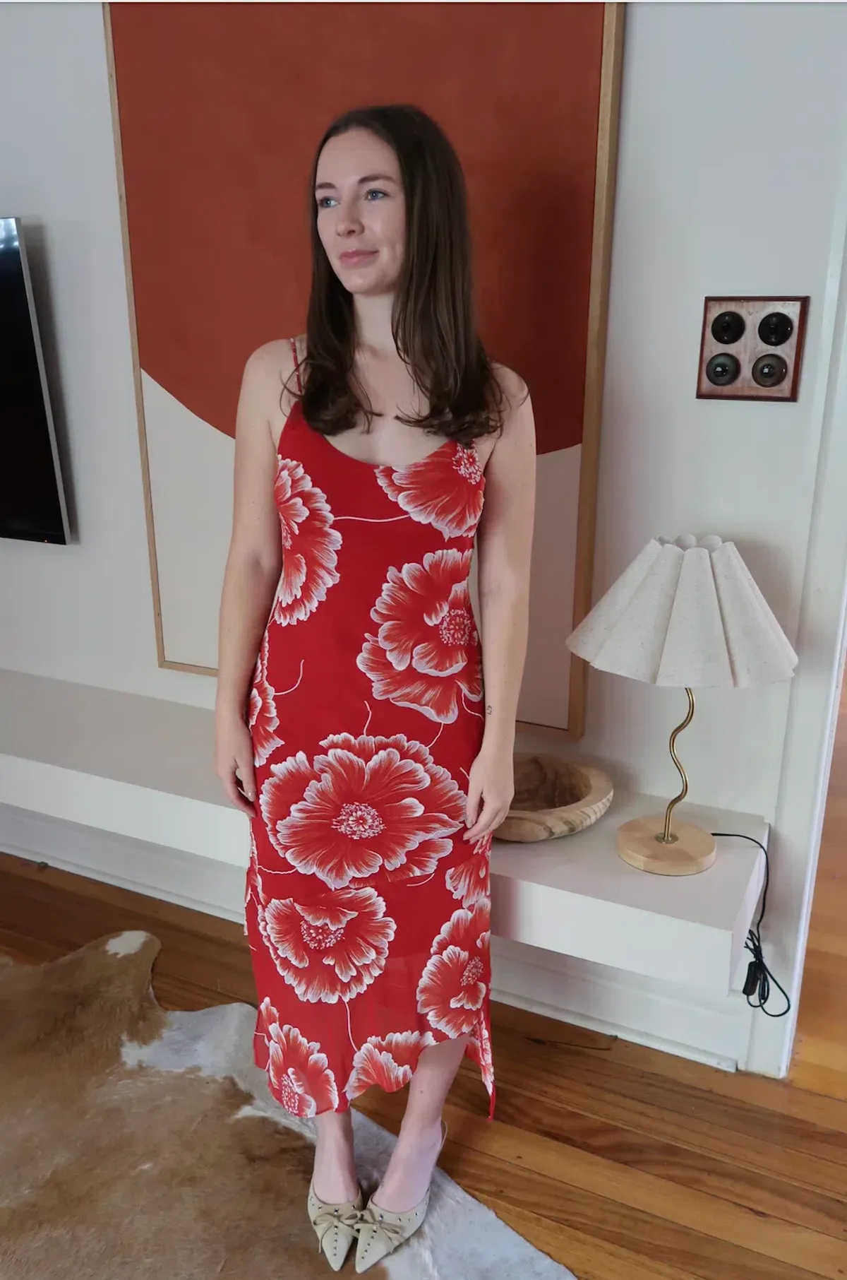 Product Clothing The Madeira Midi Dress Size 10 for rent on The Volte - main image