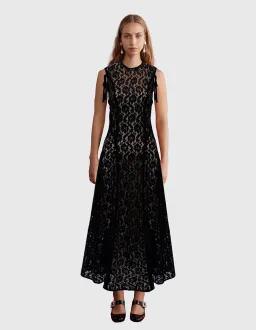 Lovaan Audrey Dress Black Size 10 for rent on The Volte - image 1