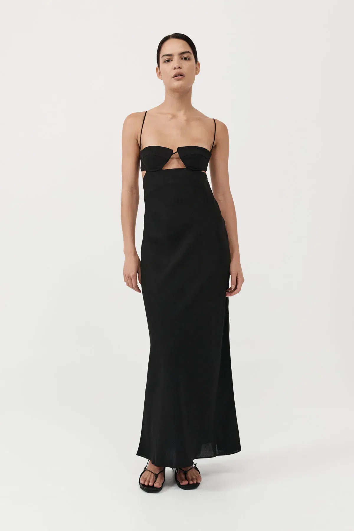 St-Agni Resort Dress Black Size 8 - Image 1