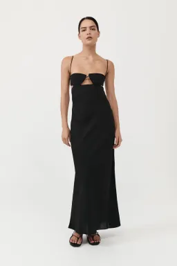 St-Agni Resort Dress Black Size 8 for rent on The Volte - image 1