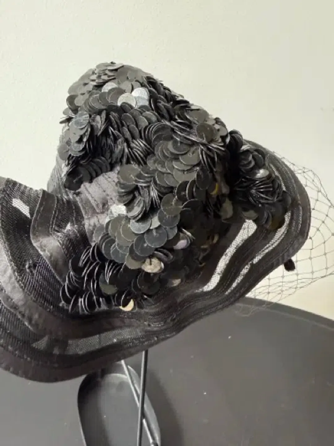 Mimco Vintage Headpiece Black One Size for rent on The Volte - main image