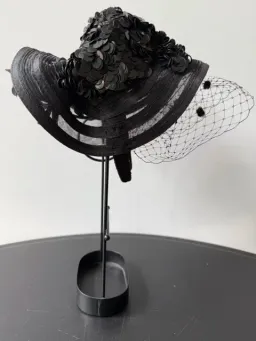 Mimco Vintage Headpiece Black One Size for rent on The Volte - image 1