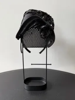 Mimco Vintage Headpiece Black One Size for rent on The Volte - image 4