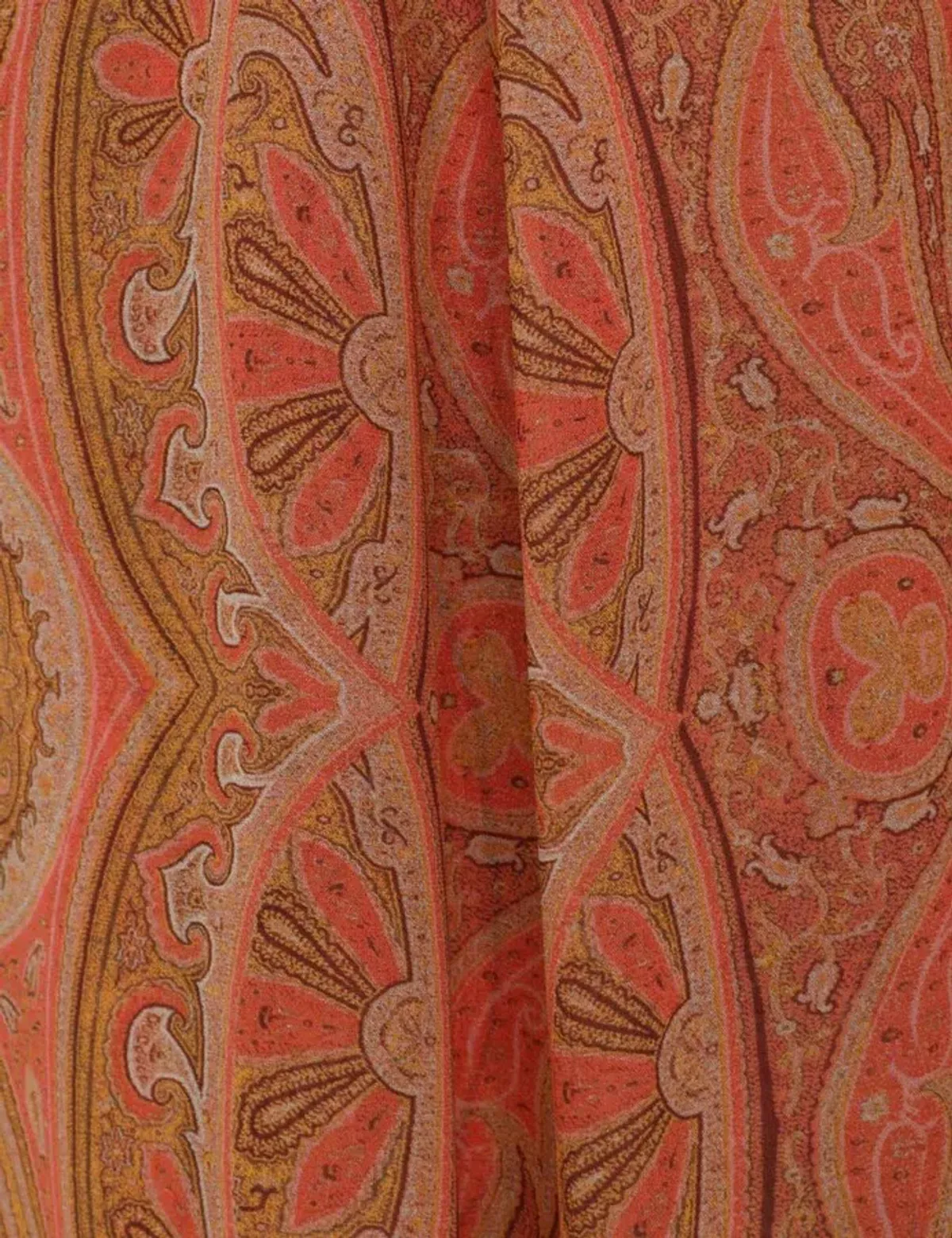Zimmermann Tranquility Sheath Dress in Red Paisley Size 0 / AU 8 - Image 2