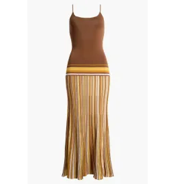 Bec & Bridge Citara Knit Maxi Dress Cocoa Size AU 8 for rent on The Volte - image 4